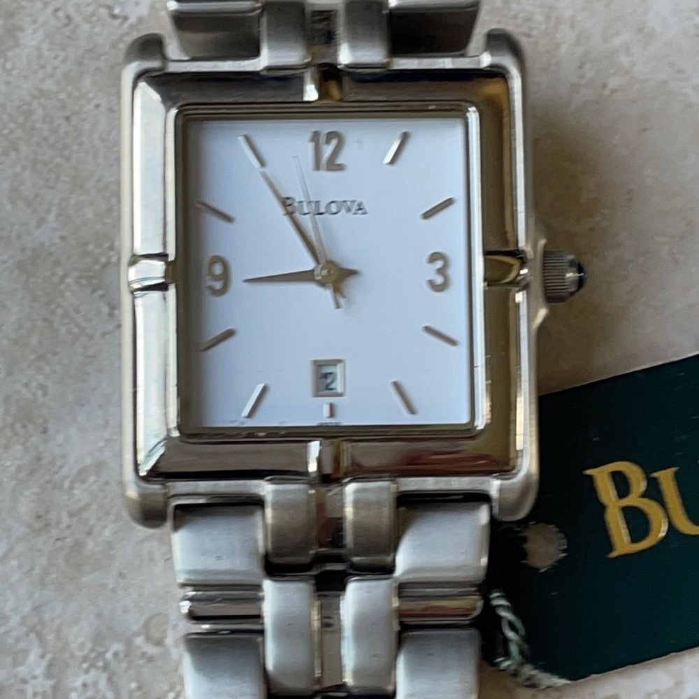 New men Bulova water resistant